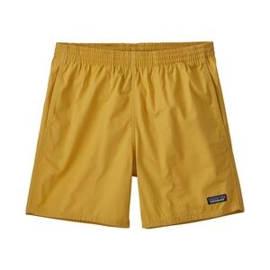 Patagonia (M) Yellow Men's Easy Fit Funhoggers Shorts - 6"